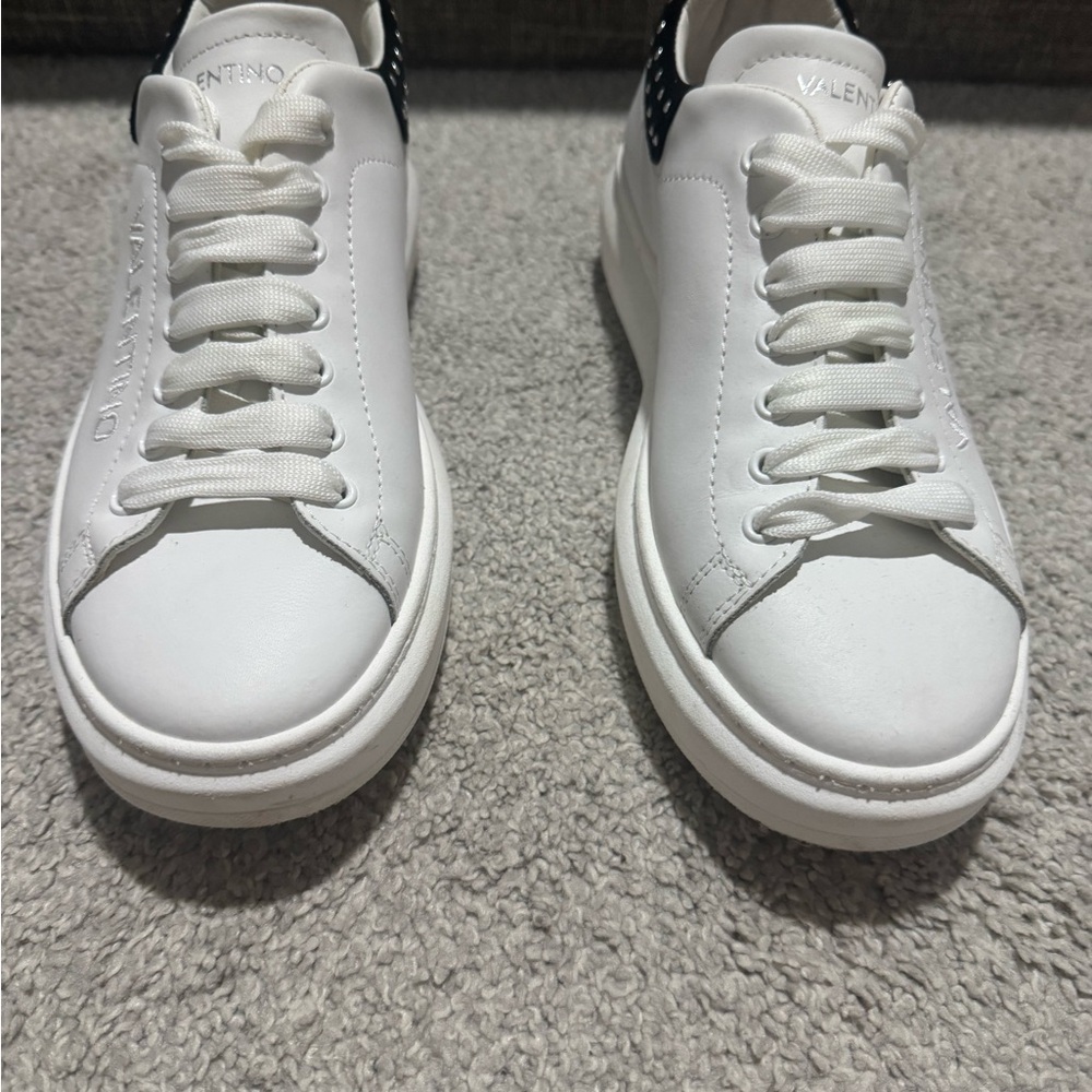 Mario Valentino White Woman Sneakers